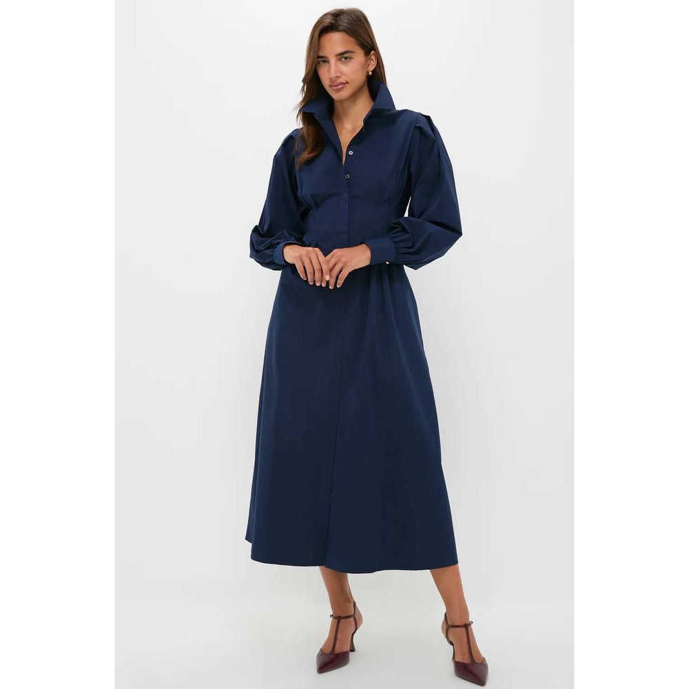NWT Tuckernuck Navy Corinne Maxi Dress (MSRP: $168) Size XL